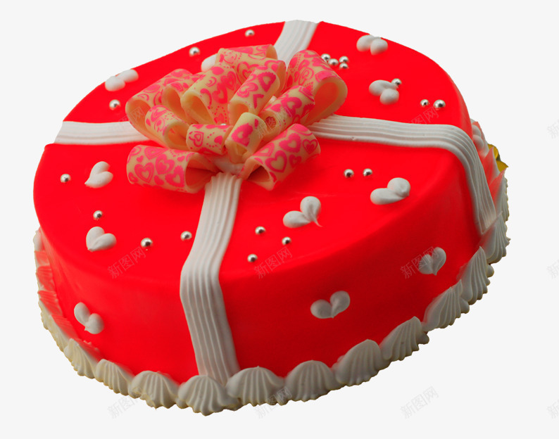 红色爱心生日蛋糕png免抠素材_88icon https://88icon.com 爱心蛋糕 生日快乐 生日蛋糕 红色蛋糕 蛋糕