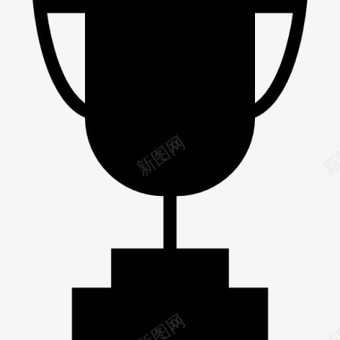 黑五素材冠军杯黑符号图标图标