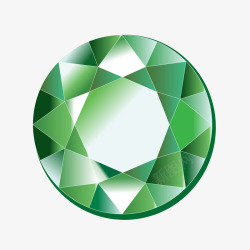 绿色钻石绿色圆形行钻石矢量图高清图片