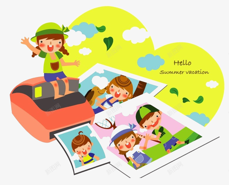 印刷机png免抠素材_88icon https://88icon.com 印刷机 印刷机上的小孩 插画 照片