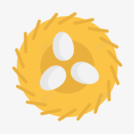 三颗白蛋png免抠素材_88icon https://88icon.com 三只白蛋 卡通照片 手绘图 插图 椭圆形 黄色椭圆形 黄色蛋窝