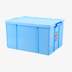 蓝色储物箱素材