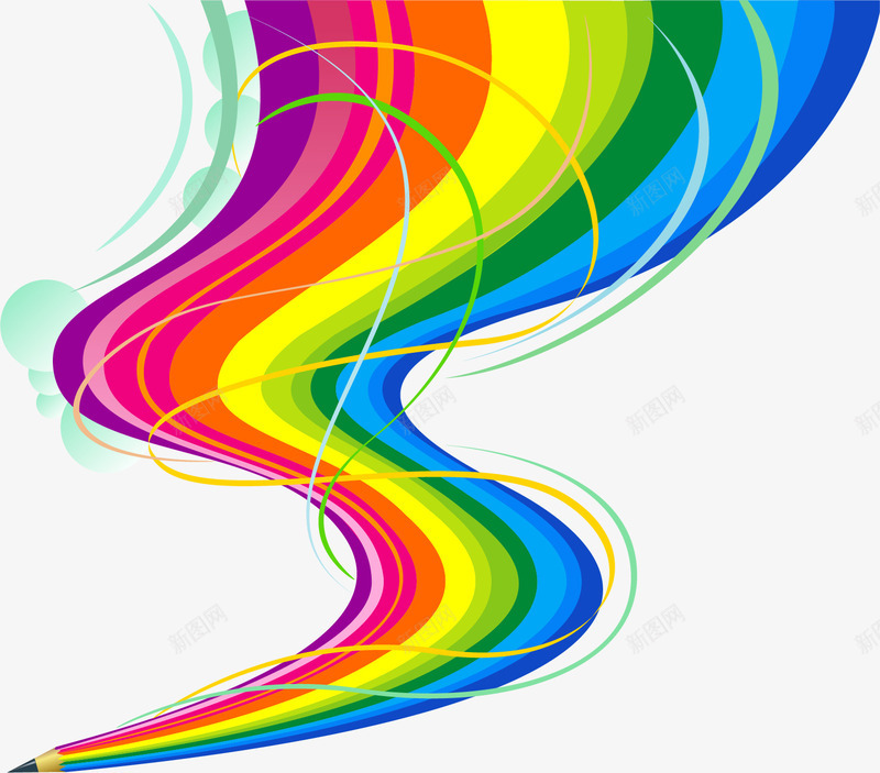 卡通唯美七彩彩虹矢量图ai免抠素材_88icon https://88icon.com 七彩 卡通 唯美 彩虹 矢量图