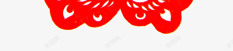 两只红色的蝴蝶剪纸png免抠素材_88icon https://88icon.com 中国艺术 创意 剪纸 卡通 商务 手绘 窗花 红色 蝴蝶