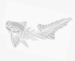 创意复古剪纸风格在水里的小金鱼png免抠素材_88icon https://88icon.com 创意 剪纸 复古 金鱼 风格