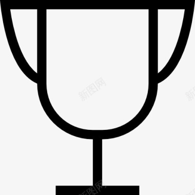 运动符号奖杯概述运动杯形图标图标