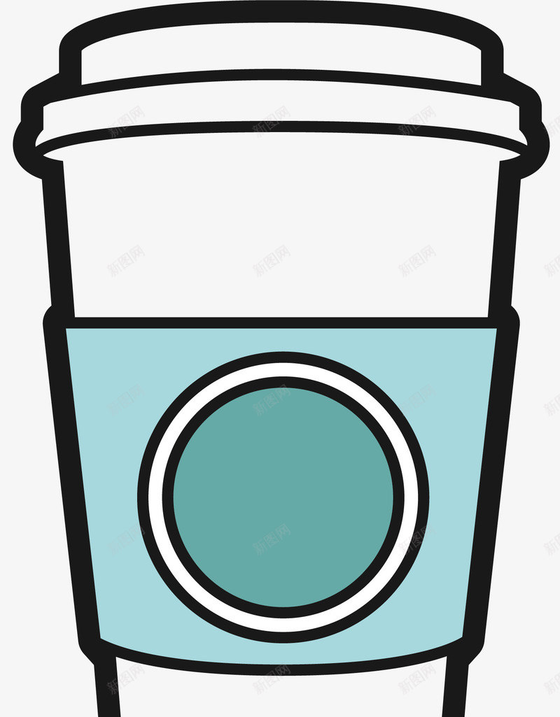 天蓝色波点咖啡杯png免抠素材_88icon https://88icon.com 卡通咖啡杯 咖啡杯 天蓝色 波点 环保纸杯 纸杯 纸质咖啡杯