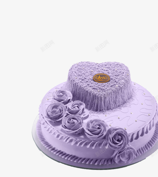 紫色唯美生日蛋糕png免抠素材_88icon https://88icon.com 产品实物 唯美 生日 紫色 蛋糕