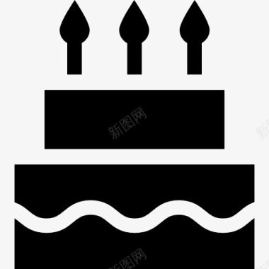 生日蛋糕背景生日蛋糕图标图标