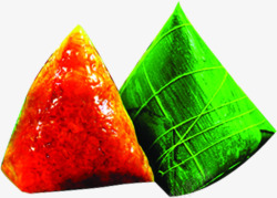 绿色天然粽子食物素材