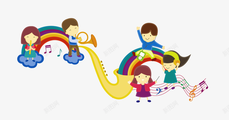 儿童节的孩子装饰png免抠素材_88icon https://88icon.com 人物 儿童节 六一 卡通 孩子装饰图 手绘