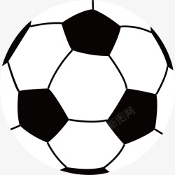 足球运动器材手绘足球运动器材足球图标素矢量图高清图片
