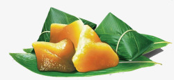 香甜糯米粽子食物绿色天然素材