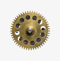金色齿轮素材