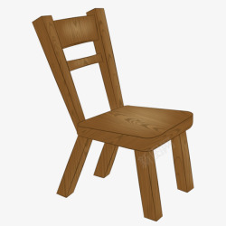 简单的椅子图片木头椅子高清图片