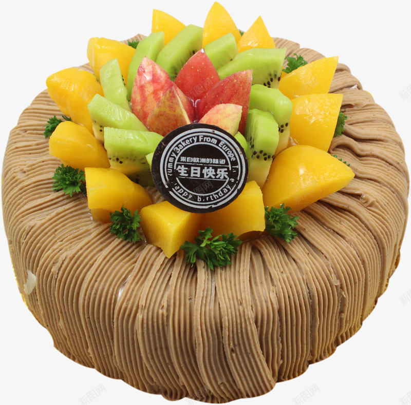 水果流苏之乐栗蓉蛋糕png免抠素材_88icon https://88icon.com 巧克力牌 栗蓉蛋糕 生日牌 生日蛋糕 缤纷水果