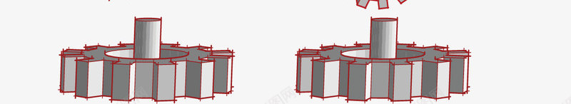 手绘齿轮矢量图ai免抠素材_88icon https://88icon.com 工业 手绘 齿轮 矢量图