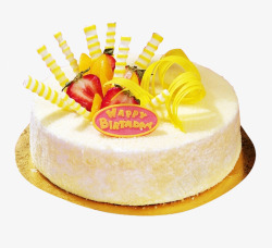 生日蛋糕美味甜点素材