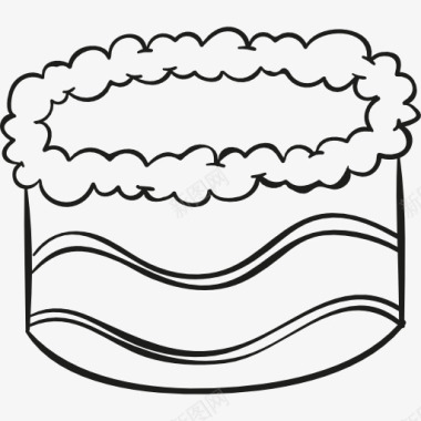 baker装饰蛋糕图标图标