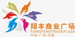 商业广场翔丰商业广场企业LOGO图标高清图片