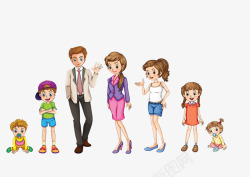我们的大家庭素材