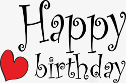 生日快乐happybirthday素材