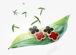 端午节粽子粽叶素材