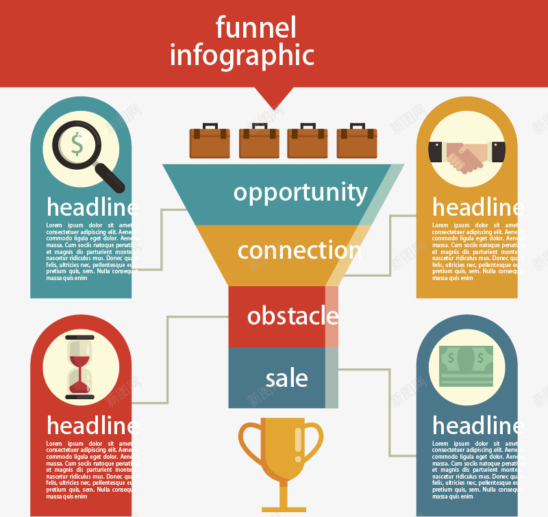 年终总结图表png免抠素材_88icon https://88icon.com 创意结构图 四项介绍图 奖杯图表 扁平化