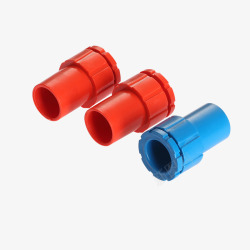 红色PVC管件新型材料素材