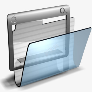 三维桌面文件夹三维苹果文件夹图标图标