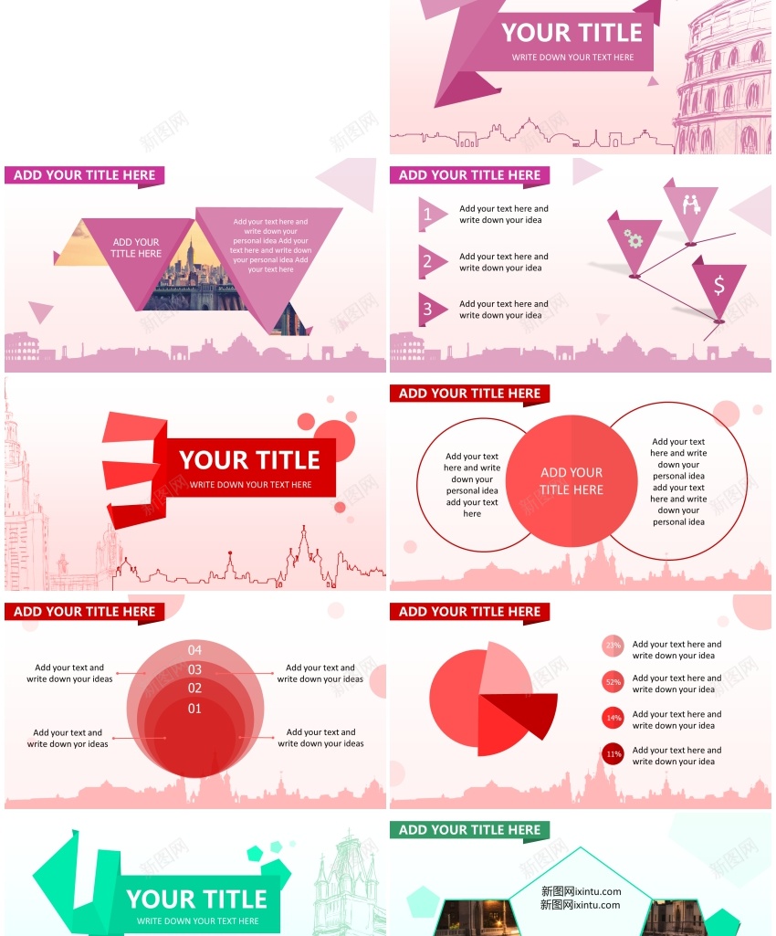 [013]创意新颖PPT模板PPT模板_88icon https://88icon.com 创意 新颖 模板