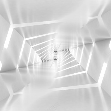 抽象超现实的隧道与螺旋墙图案背景