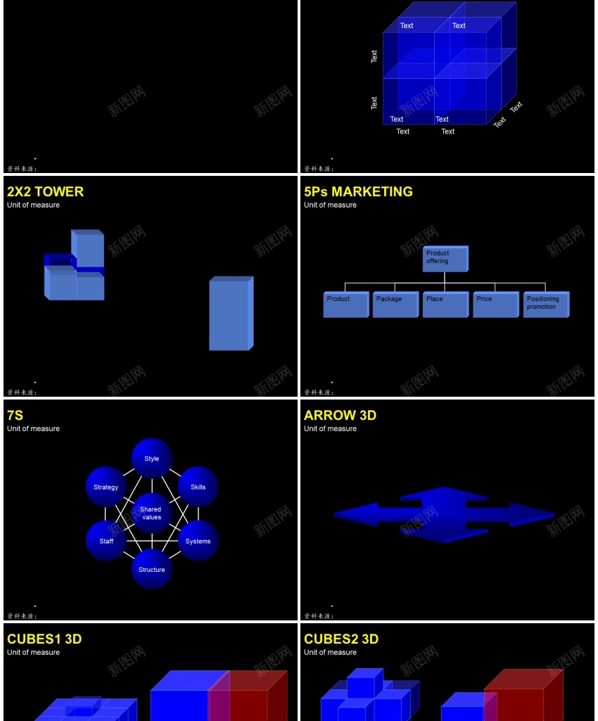 麦肯锡图表汇总PPT模板_88icon https://88icon.com 图表 汇总 麦肯锡