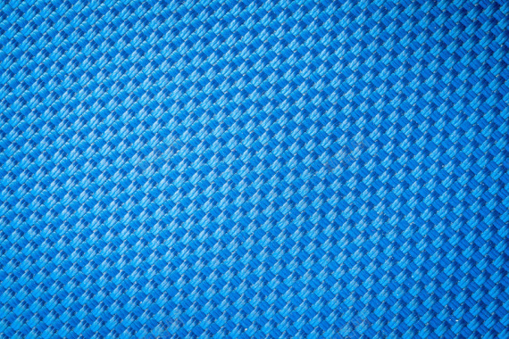 蓝色彩色织物纹理为背景