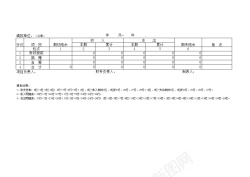 PNG透明背景素材项目经费收支总表