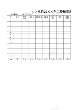 企业公司的绝妙工资条