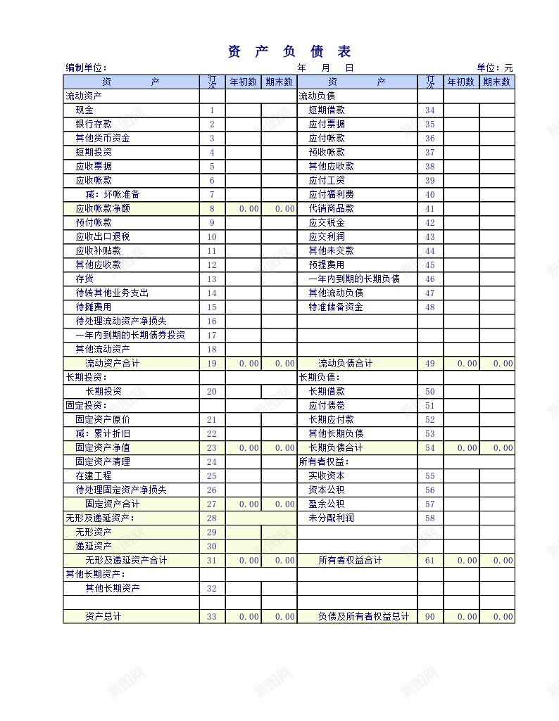 商品流通企业会计报表办公Excel_88icon https://88icon.com 企业 会计 商品流通 报表