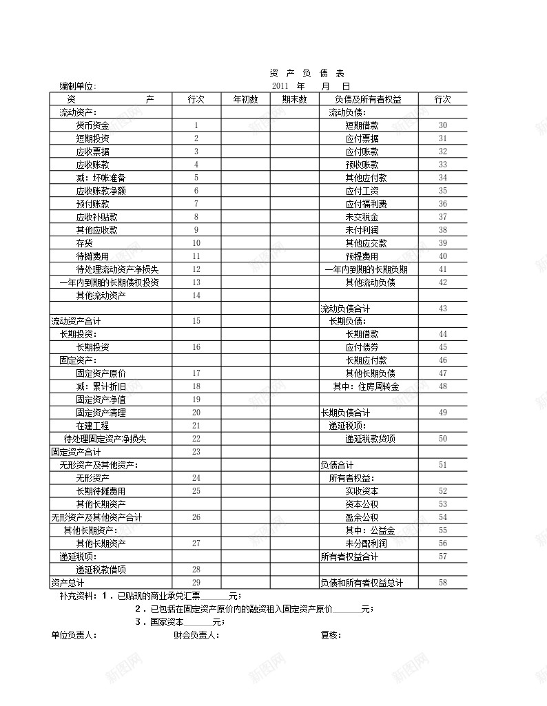 财务报表办公Excel_88icon https://88icon.com 报表 财务