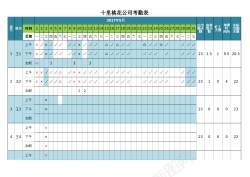 ac6考勤表6