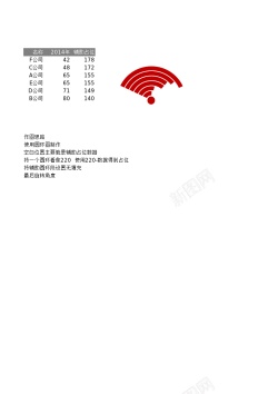 圆点素材图WIFI信息图