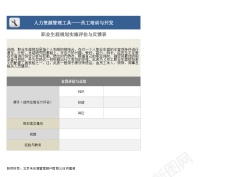 职业状职业生涯规划实施评估与反馈