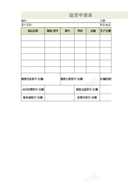 退货图标退货申请单