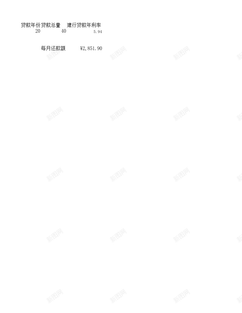 10财务函数办公Excel_88icon https://88icon.com 函数 财务