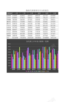 代理诚邀微商代理年中分析报告
