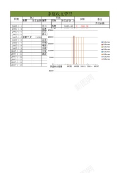 管理icon家庭收支管理