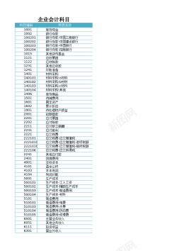 设计素材总分类账